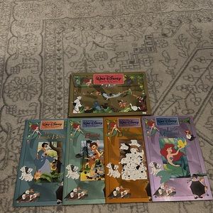 The Walt Disney Treasure Chest - Set of 4 oversized (12x17in) books. Like new!!